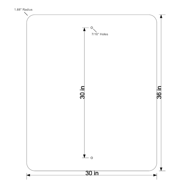 Diamond Grade Cubed Reflective DG3 080 30 In.X36 In. Two Way Left Turn Only